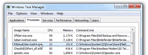 RtkAudUService64.exe Windows process .